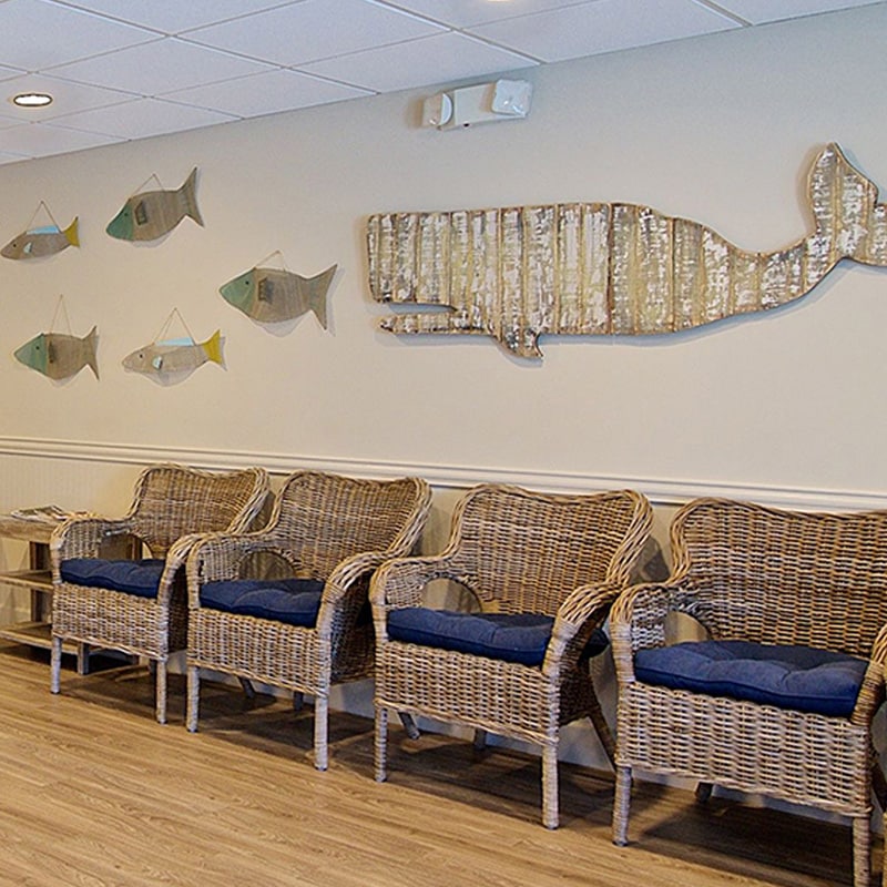 Office wall fish image